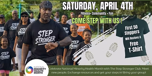 STEP STRONGER: COMMUNITY DAY 5K Walk \ud83d\udc5f