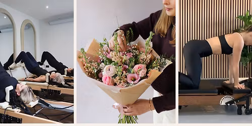 Petals, Pilates & Prosecco Workshop