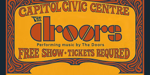 The Droors live at The Capitol Civic Centre in Manitowoc, WI