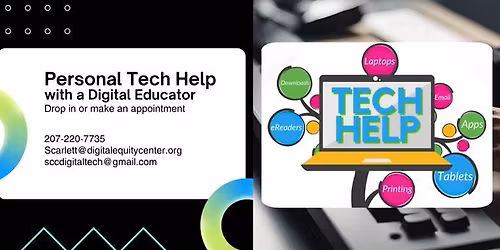 Personal Technology Help ~ Q & A at Fairfield Lawrence Public Library 4th Tuesdays