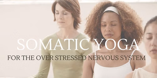 Somatic Yoga ~ for the overstressed nervous system. \u2728 NEW DATE!!