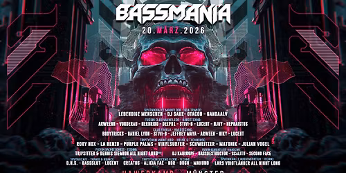 20th März 2026: Bassmania Techno Special