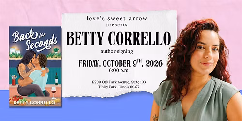 An Evening with Back for Seconds Author Betty Corrello at LSA
