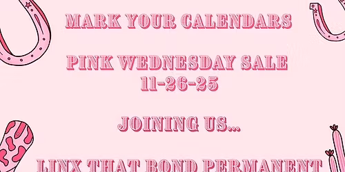 Pink Wednesday Sale