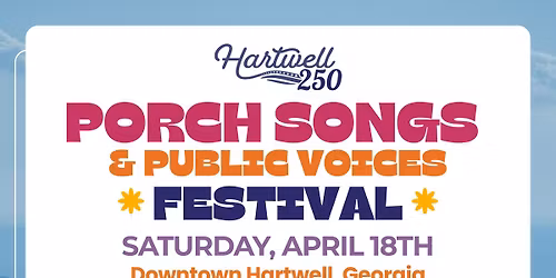Porch Songs & Public Voices Festival