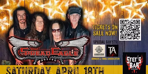 Spread Eagle at Stet's Bar!