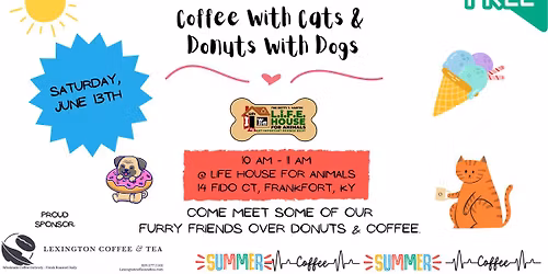 Coffee With Cats & Donuts With Dogs