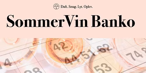 Sommer VinBanko \u2013 3 glas vin + 3 runder banko 03\/06\/2026