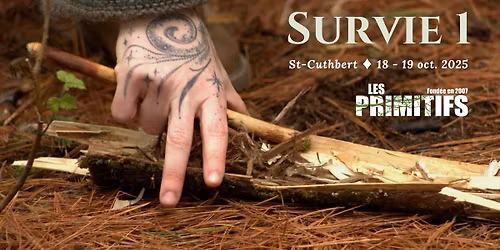 Survie en Forêt niveau 1 // St-Cuthbert // 18 et 19 octobre 2025