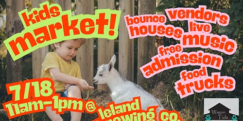 The Bloom Room: KIDS Market @ Leland Brewing