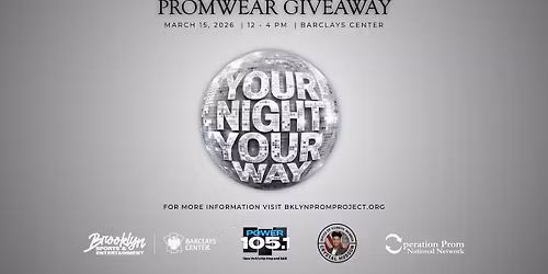Brooklyn Prom Project's 14th Annual Promwear Giveaway