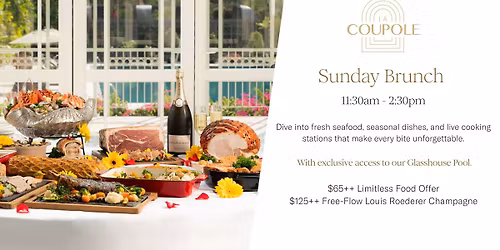 Sunday Brunch at La Coupole
