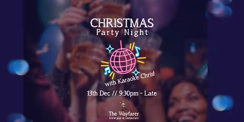 Christmas Party Night with Karaoke Chris