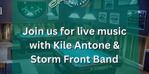 Live Music: Kile Antone & Storm Front Band