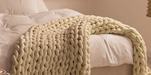 Chunky Knit Blanket Workshop!