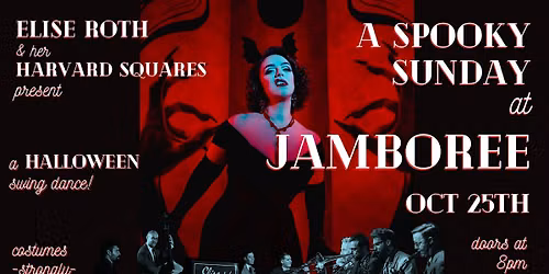 A Spooky Swingin' Sunday at Jamboree - Halloween Party!