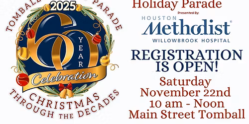 Tomball Holiday Parade - Celebrating 60 Years: Christmas Through The Decades