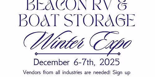 Beacon RV and Boat Storage Winter Expo