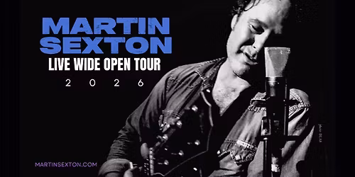 Martin Sexton Live Wide Open Tour 2026
