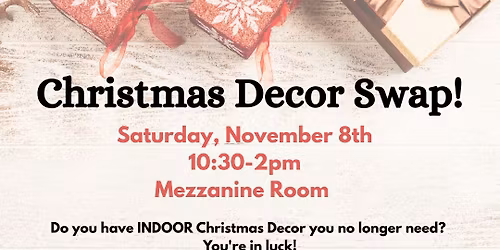 Christmas Decor Swap!