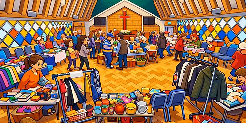 CASTLE HILL INDOOR CARBOOT 30TH MAY