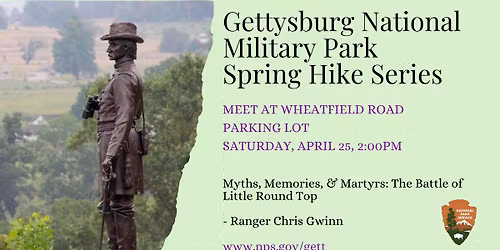 Spring Hike- Myths, Memories, & Martyrs: The Battle of Little Round Top