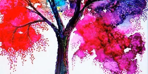 Watercolor Canvas Painting 🫟👩🏽‍<svg xmlns=