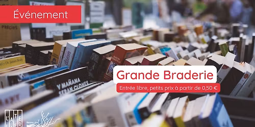 Braderie de la médiathèque