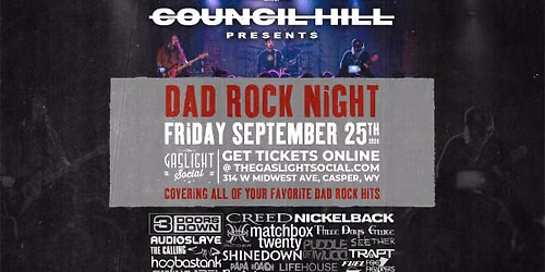 Dad Rock Night at Gaslight Social 