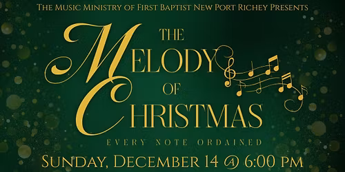 "The Melody of Christmas" Music Ministry Presentation