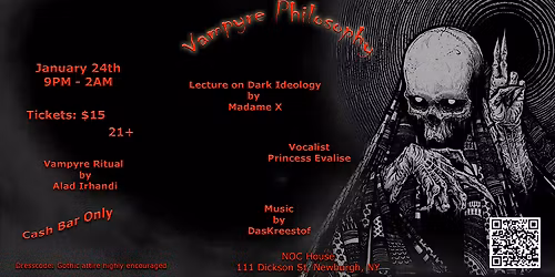 Upstate New York Vampyre Court presents Vampyre Philosphy
