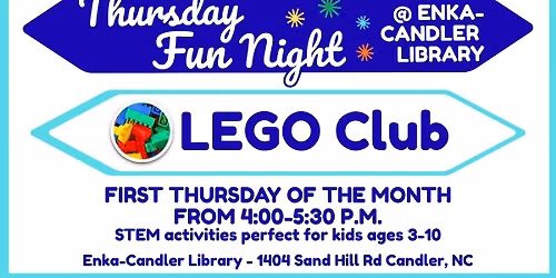 LEGO Club at the Enka-Candler Library