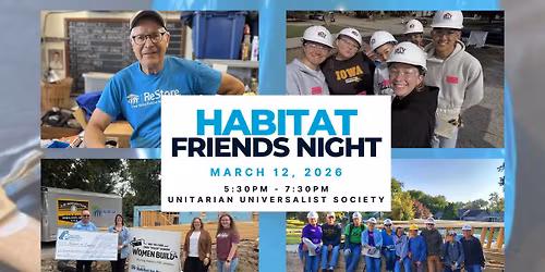 Habitat Friends Night - Iowa Valley Habitat for Humanity