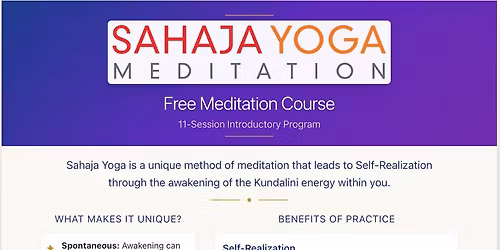 Free 11 Week Meditation Course
