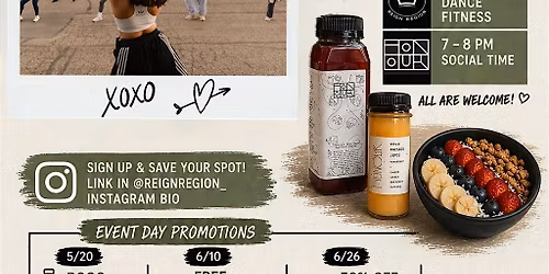 Dance Fitness x Honour Coffee