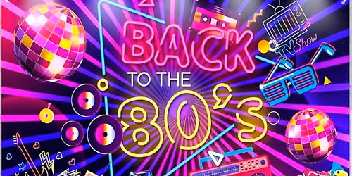 flashback to the 80s Dinner