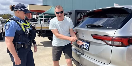 Anti-theft Number Plate Screws Pop-up