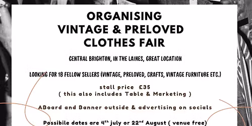 Vintage & Preloved fair