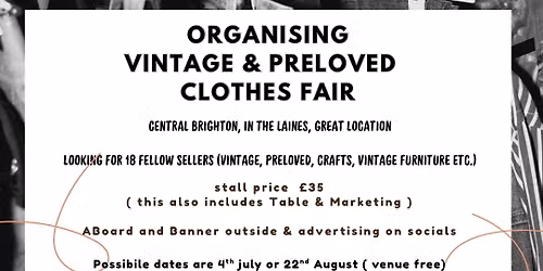 Vintage & Preloved fair