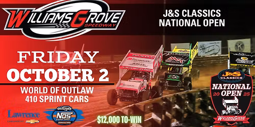 J&S Classics National Open - World of Outlaws Sprint Cars