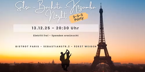 \u201eAlors on danse\u201c die 333 Salsaparty im Bistrot Paris Weiden