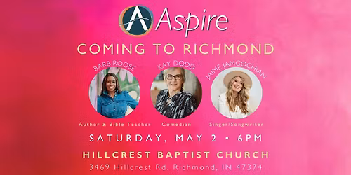 Aspire is coming to Richmond! 