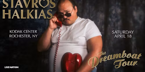 Stavros Halkias: The Dreamboat Tour (Rochester, NY)