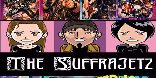 THE GROUNDJETZ & THE SUFFRAHOGZ GO LIVE