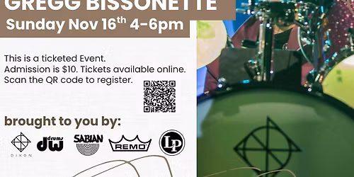 Gregg Bissonette Clinic at MMDS