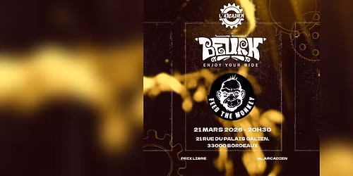 Soir\u00e9e Concert : BEURK + FEED THE MONKEY
