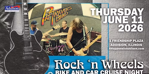 Pat Travers Band - Free Entry\/Parking!