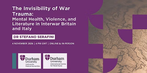 The Invisibility of War Trauma | Dr Stefano Serafini
