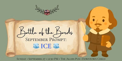 \ud83d\udcdc Battle of the Bards | September Prompt: Ice