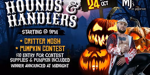 Hounds & Handlers Pre-Show Pumpkin Contest